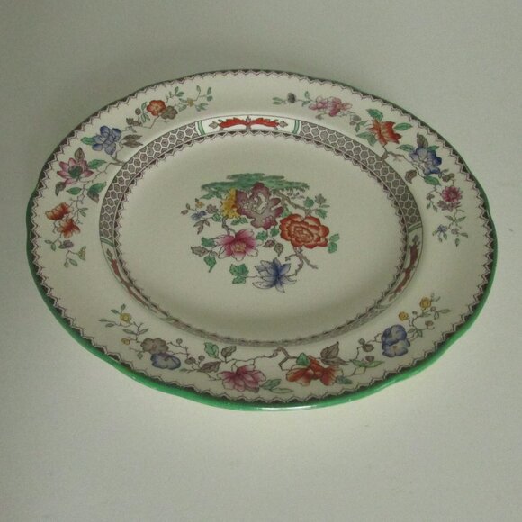 Vintage 9" lunch plate, Chinese Rose design, Copeland Spode (Lot 3) - Picture 5 of 13